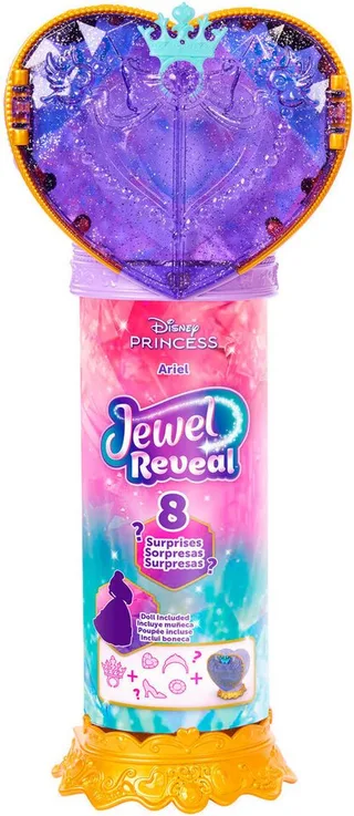 Disney Prinses Jewel Reveal - Ariël modepop met 8 verrassingen by Mattel in Ariel – product photo 5 of 5