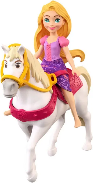 Disney Prinses Rapunzel Personageset met 3 kleine poppen en paard by Mattel in Multicolour – product photo 5 of 5