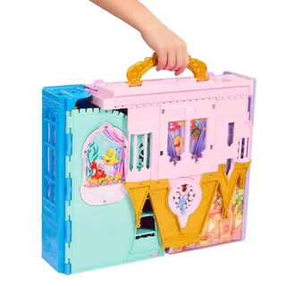 Disney Prinses Rapunzel Pop en Close & Carry Kasteel Speelset - Met 5 speelgebieden en 20 accessoires från Mattel i Flerfärgad – produktbild 6 av 6