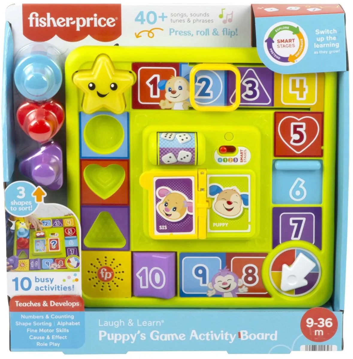 Fisher Price fantasie speelbord interactief speelgoed multicolor. van Mattel in Meerkleurig – productfoto