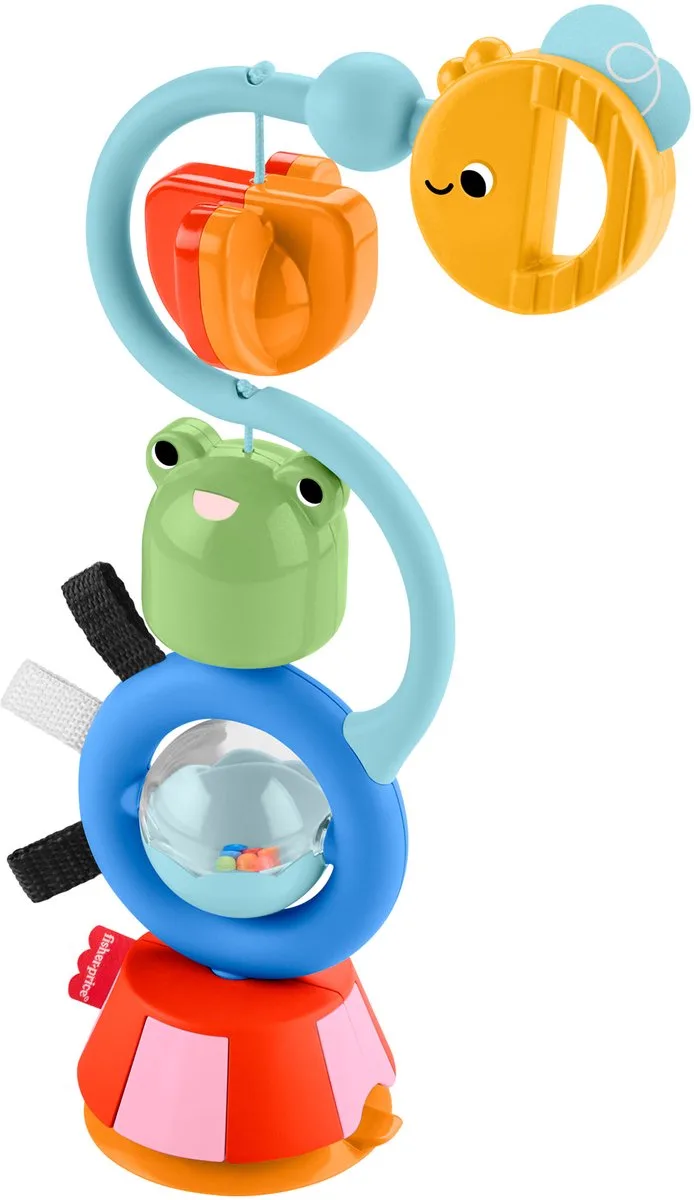 Fisher-Price sensorisch speelgoed kinderstoel met geluiden multicolor. van Mattel in Meerkleurig – productfoto