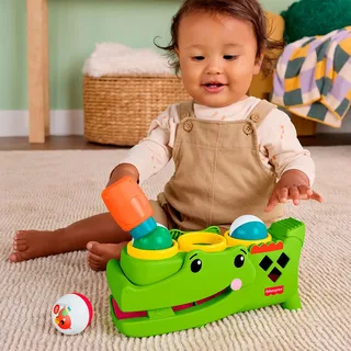 Fisher Price Das Krokodil Schlägt Und Zappelt von Mattel in Mehrfarbig – Produktfoto 5 von 6