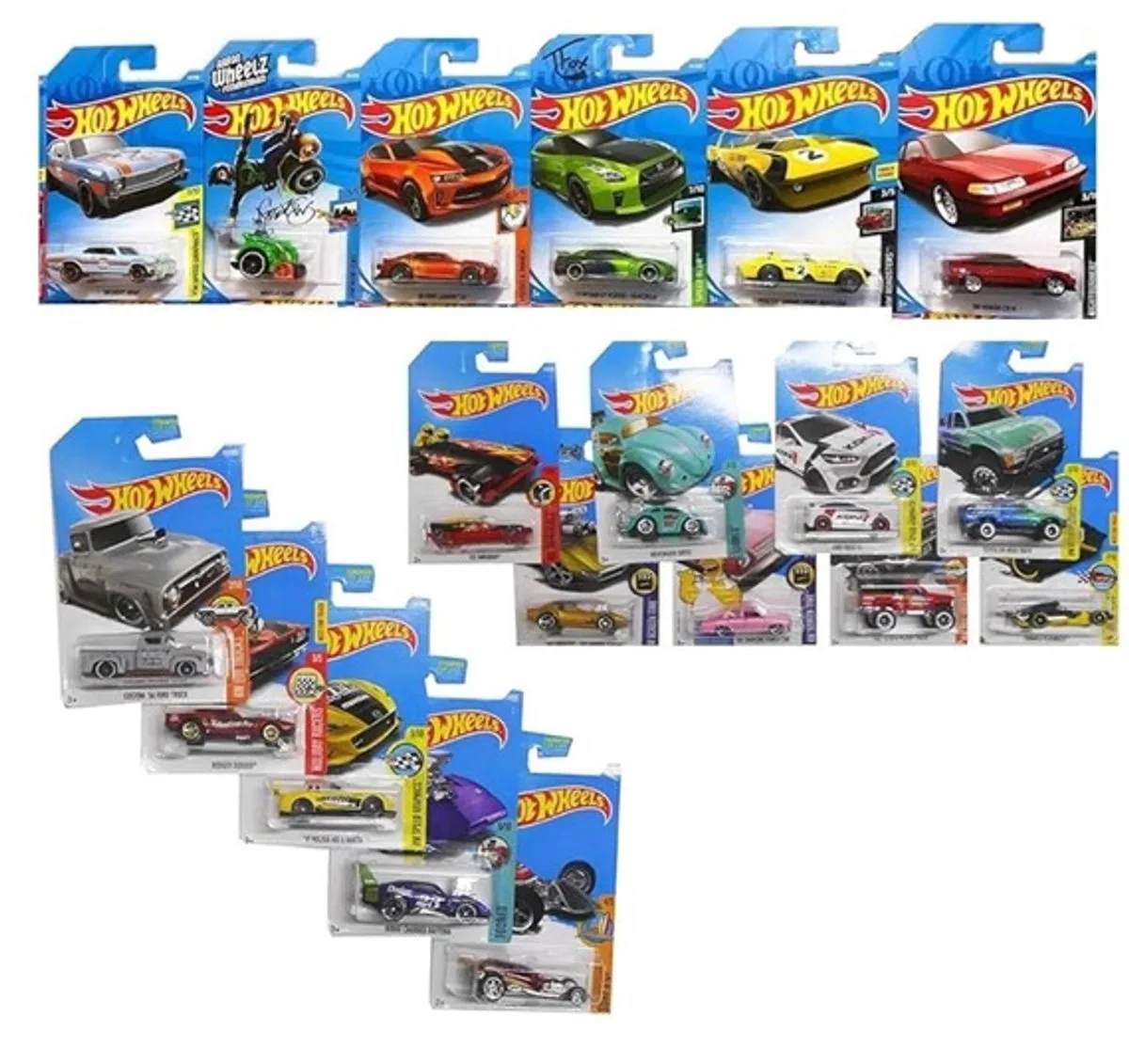 Hot Wheels Die Cast voertuig - 6 cm - 1 exemplaar - Spaar ze allemaal - Van Metaal - Schaal 1:64 by Mattel – product photo