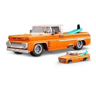 Hot Wheels Elite Series Custom ´62 Chevy Pickup Bouwset 1/16 van Mattel – productfoto 1 van 5