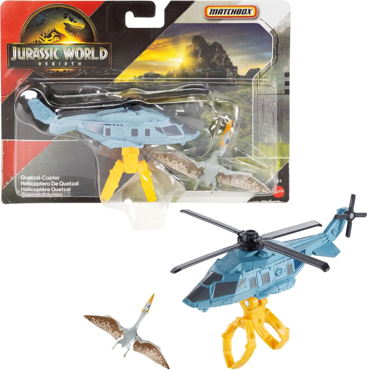 Jurassic World JGM07 speelgoedvoertuig van Mattel in Meerkleurig – productfoto