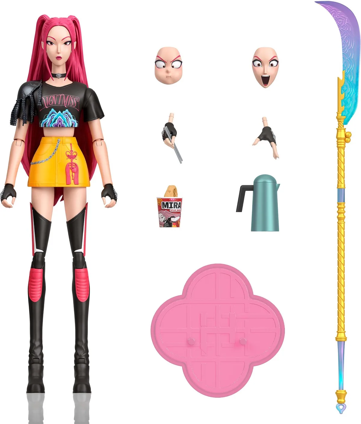 The K-pop Warriors Mira 15 Cm Figur fra Mattel i Flerfarvet – produktbillede