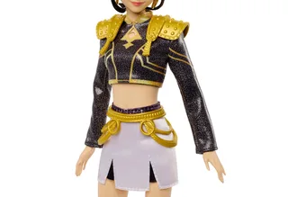 KPop Demon Hunters HUNTR/X Zoey 'Golden' zingende pop in outfit by Mattel in Zoey 'Golden' zingende pop – product photo 4 of 5