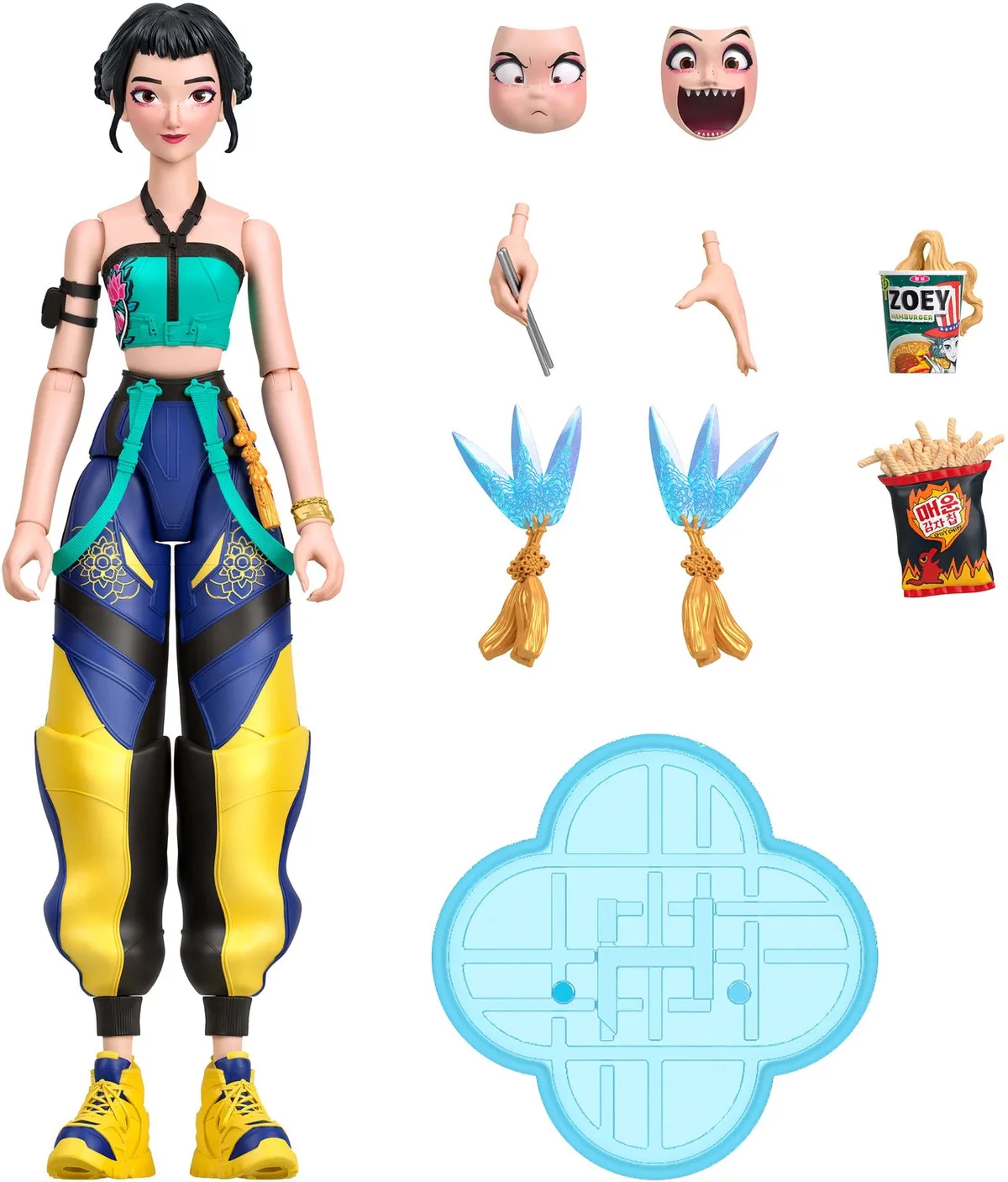 The K-pop Warriors Zoey 15 Cm Figur från Mattel i Flerfärgad – produktbild