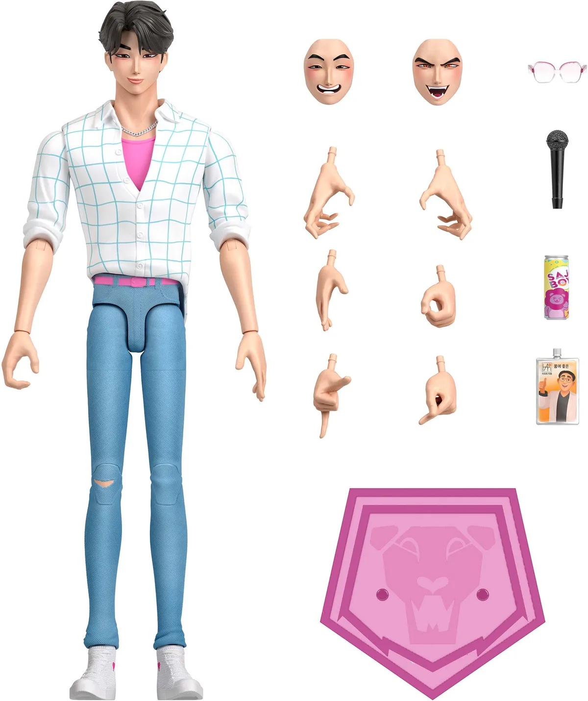 KPop Demon Hunters Saja Boys Jinu 'Soda Pop' Actiefiguur by Mattel in Multicolour – product photo