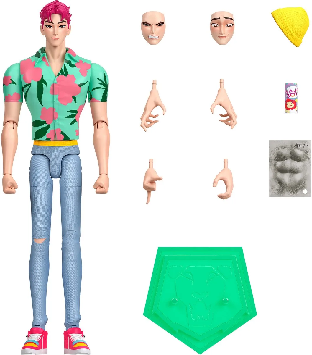 KPop Demon Hunters Saja Boys 'Soda Pop' - Abby actiefiguur by Mattel in Saja Boys Abby – product photo