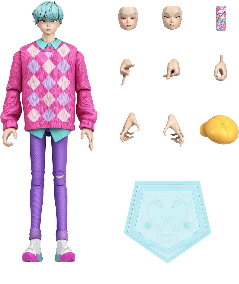 KPop Demon Hunters Saja Boys 'Soda Pop' - Baby actiefiguur van Mattel in Saja Boys Baby – productfoto