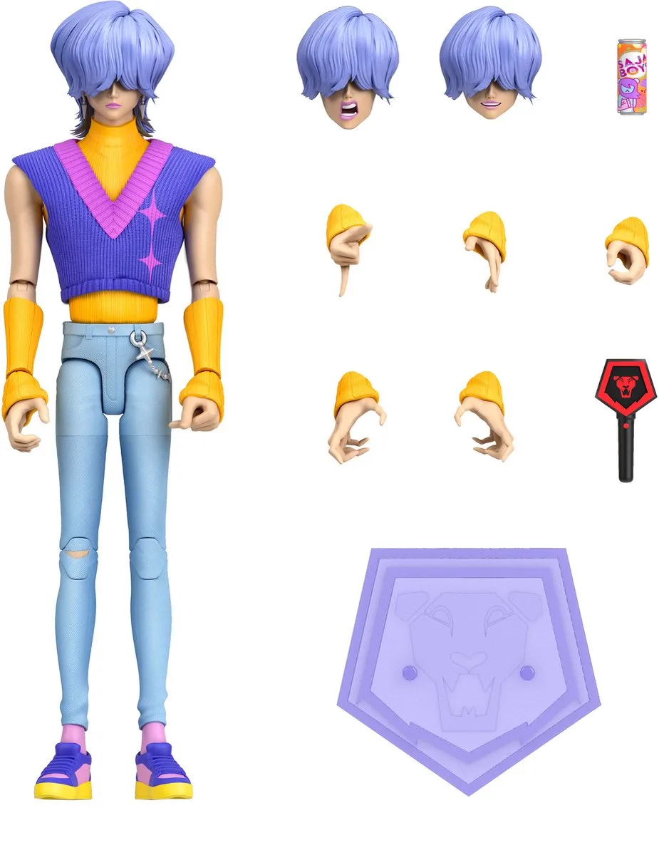 The K-pop Warriors Mystery 15 Cm Figur fra Mattel i Saja Boys Mystery – produktbillede