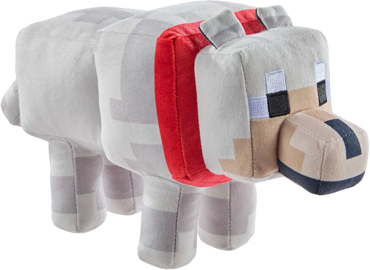 Minecraft Tamed Wolf 20 Cm Knuffelbeer Kinderen van Mattel in Meerkleurig – productfoto