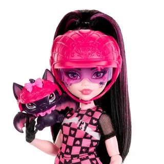 Monster High Draculaura Puppe Und Ihr Roller von Mattel in Mehrfarbig – Produktfoto 2 von 4