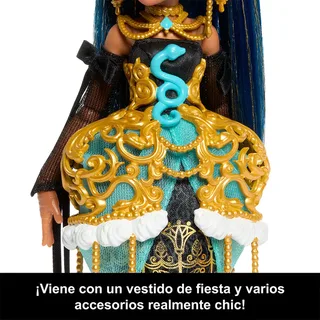 Monster High pop verjaardag Cleo De Nile met accessoires. by Mattel in Multicolour – product photo 6 of 6
