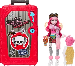 Monster High Skulltimate Secrets Cabinevakantie Speelset - Pop en Accessoires by Mattel in Cupid Asteria – product photo 1 of 6