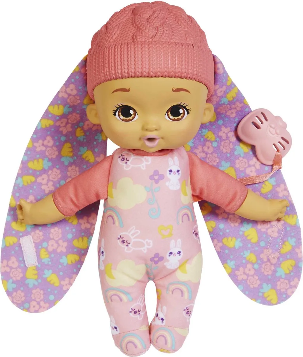 My Garden Baby - Mijn eerste babykonijn, roze, 23 cm - Pop / Poupon - Vanaf 18 maanden von Mattel – Produktfoto