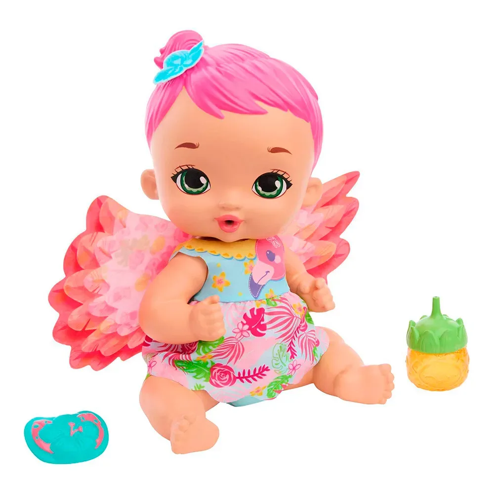 My Garden Baby My First Baby Flamingo Pop de Mattel – photo du produit