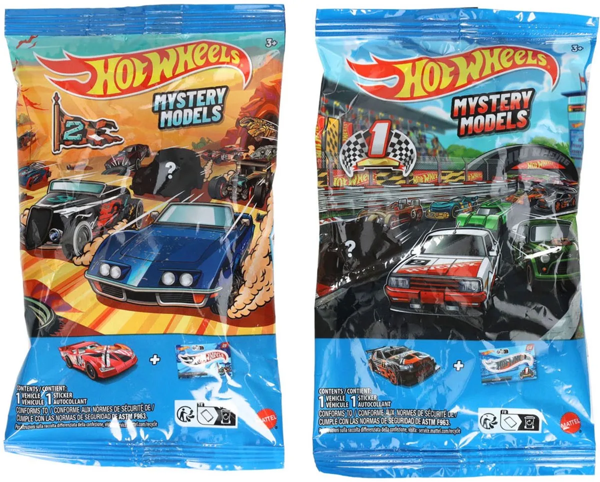 Mystery Models Hot Wheels 1:64 van Mattel in Meerkleurig – productfoto