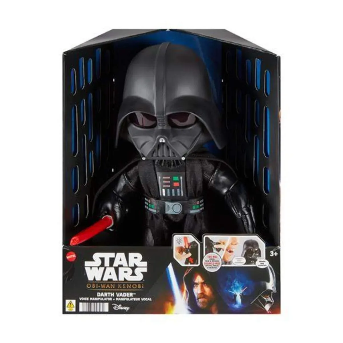 Star Wars Darth Vader Feature Plush (Obi-Wan) by Mattel – product photo
