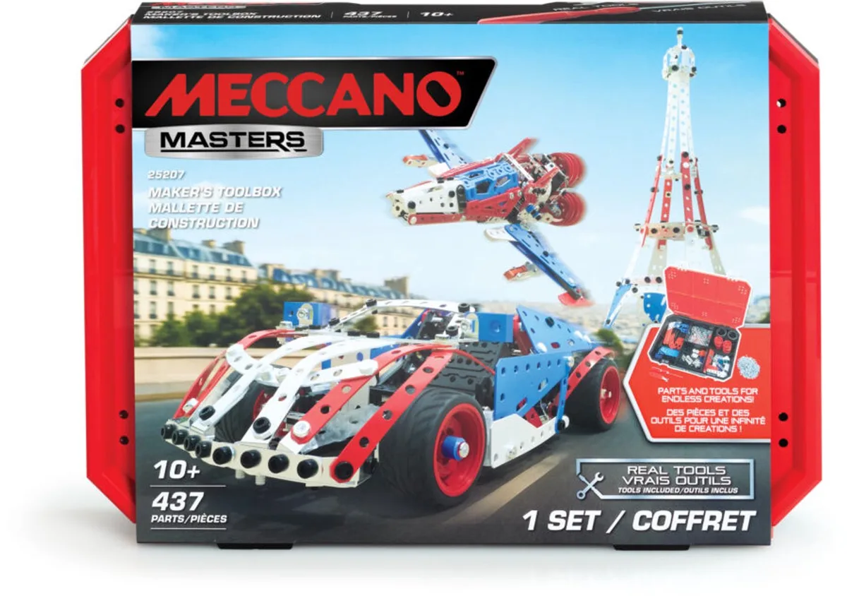 Maker's Toolbox - Bouwset von Meccano – Produktfoto