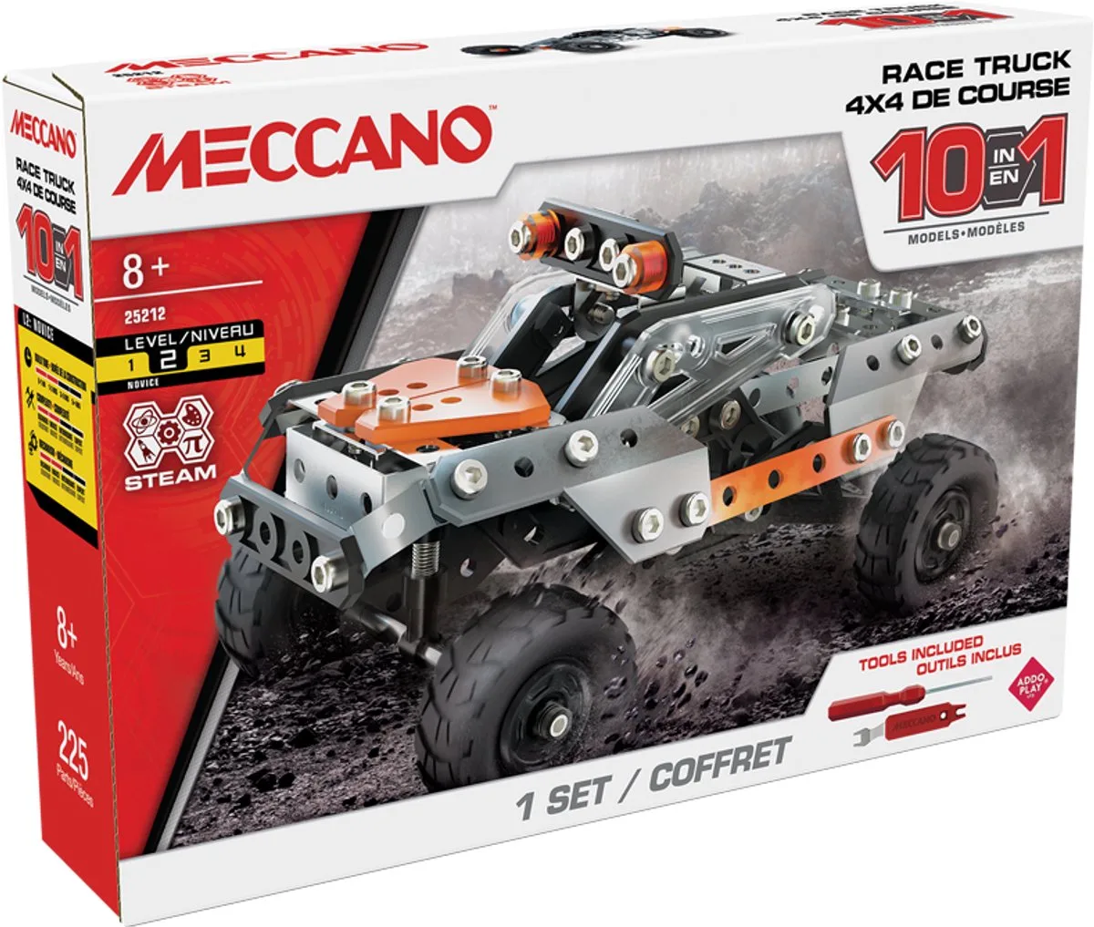Meccano-Race truck - 10 in 1 by Meccano – product photo