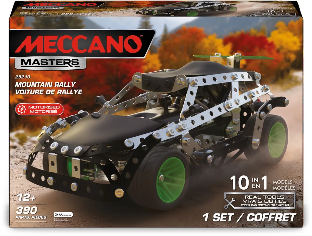 Mountain Rally - Bouwset - 25 in 1 van Meccano – productfoto