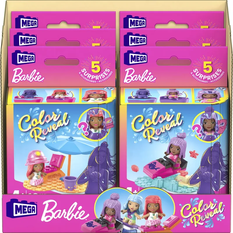 Barbie Color Reveal by Mega Bloks in Verschillende kleuren – product photo