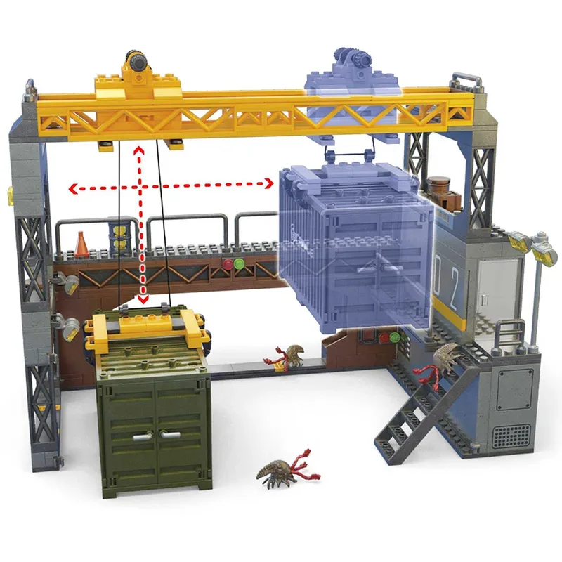 Halo Traxus Tower Bauspiel 635 Stücke van Mega Bloks – productfoto 2 van 6