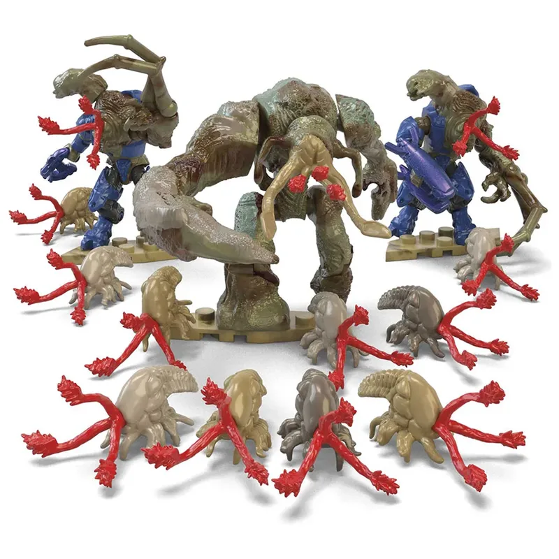 Halo Traxus Tower Bauspiel 635 Stücke van Mega Bloks – productfoto 3 van 6