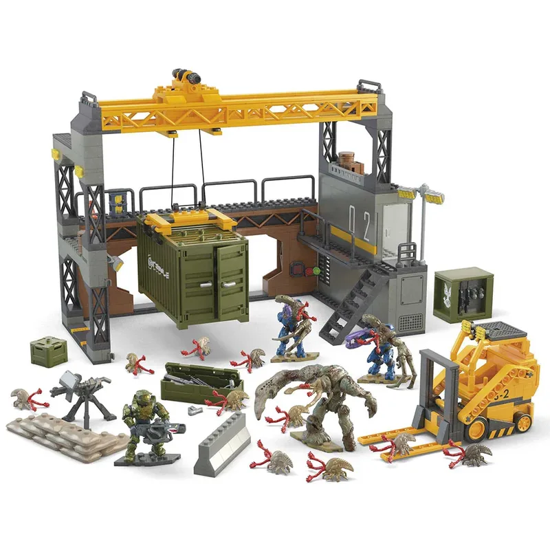 Halo Traxus Tower Bauspiel 635 Stücke van Mega Bloks – productfoto 1 van 6
