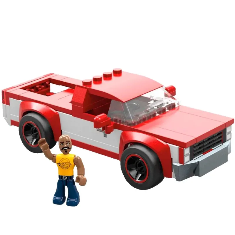 Hot Wheels 64 Corvette Grand Sport Bouwset Auto 3 Modellen Willekeurige Verzending Geassorteerd de Mega Bloks – photo du produit 1 sur 3