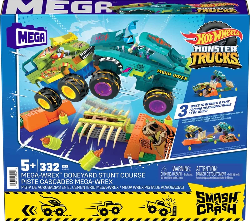 Hot Wheels Monster Trucks - Bouwspeelgoed by Mega Bloks in Multicolor – product photo