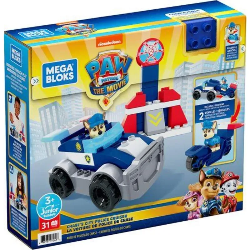 Paw Patrol - Chases Polizeifahrzeug by Mega Bloks – product photo