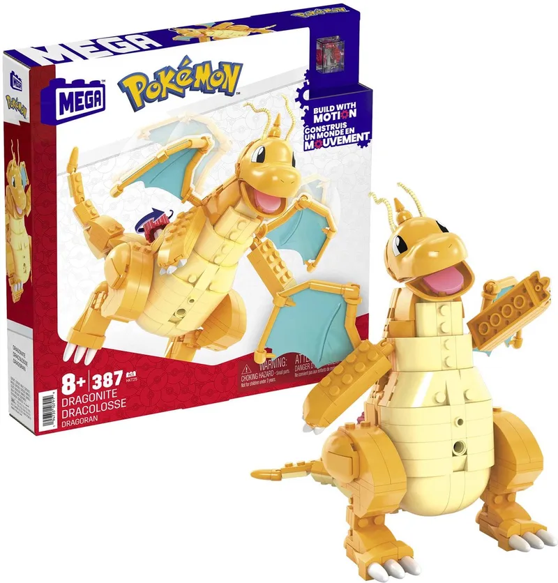 Pokémon Dragonite - Bouwspeelgoed by Mega Bloks in Multikleur – product photo