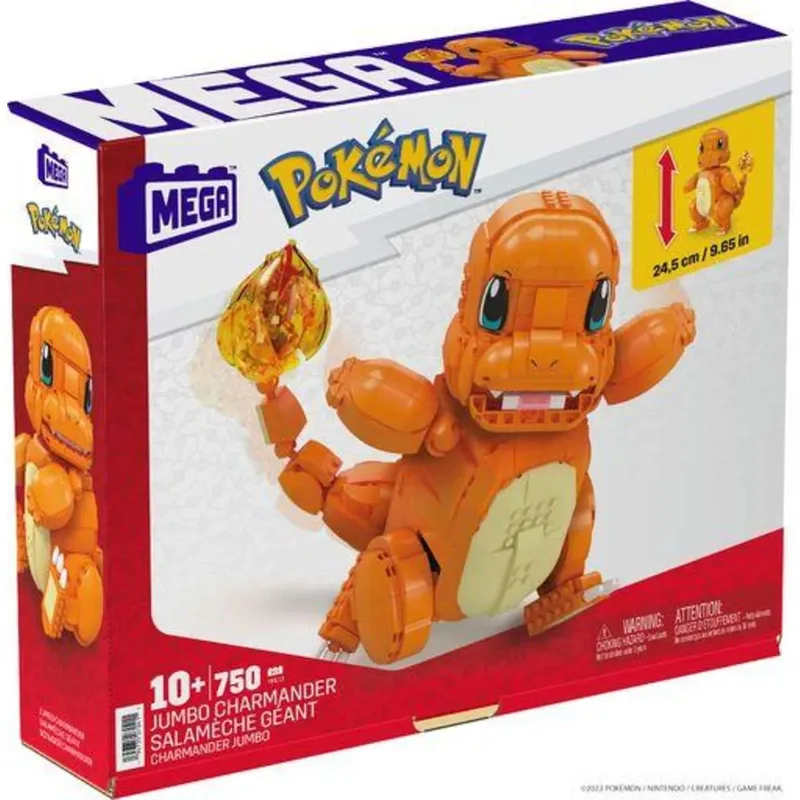 Pokemon Jumbo Glumanda Collector Figur by Mega Bloks – product photo