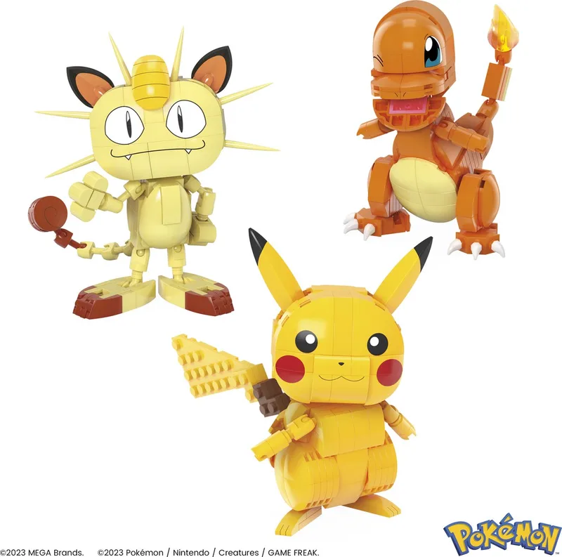 Pokémon | Mega 3-pack | Inclusief speciale Mega-kaarten by Mega Bloks in Multicolor – product photo