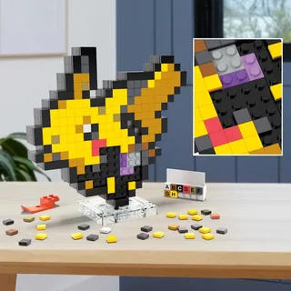 Pokémon Pikachu Pixel Art de Mega Bloks – photo du produit 4 sur 5