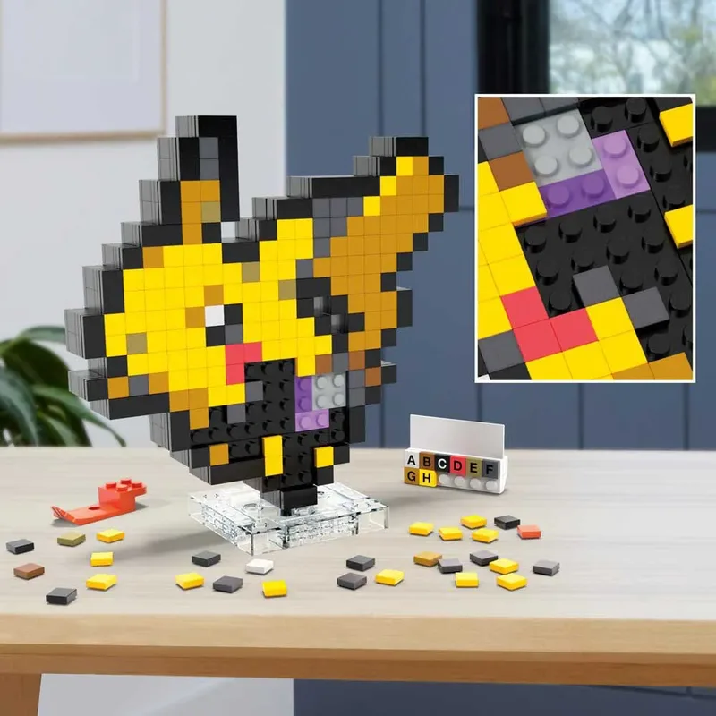 Pokémon Pikachu Pixel Art de Mega Bloks – photo du produit 4 sur 5