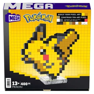 Pokémon Pikachu Pixel Art de Mega Bloks – photo du produit 1 sur 5