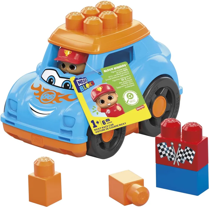 Ricky Racewagen de Mega Bloks en Meerkleurig – photo du produit