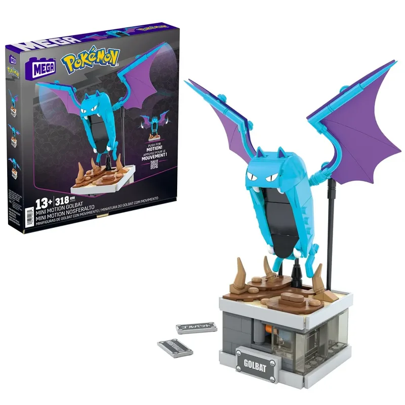Showcase Pokemon Mini Motion Golbat by Mega Bloks – product photo