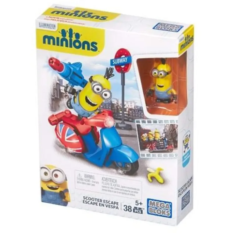Spielset Minions Scooter Flucht by Mega Bloks – product photo