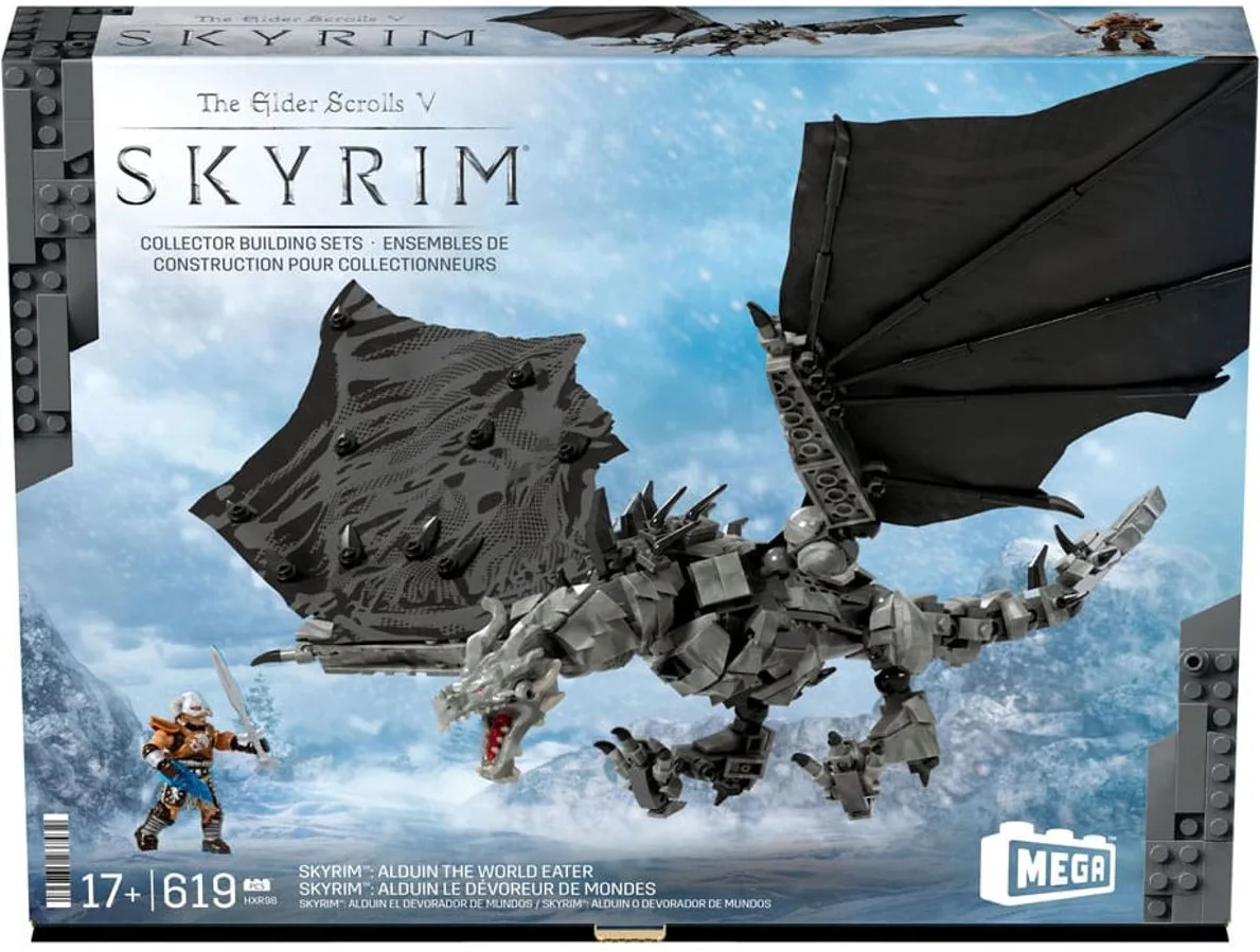 The Elder Scrolls V Skyrim - Alduin the World Eater by Mega Bloks – product photo