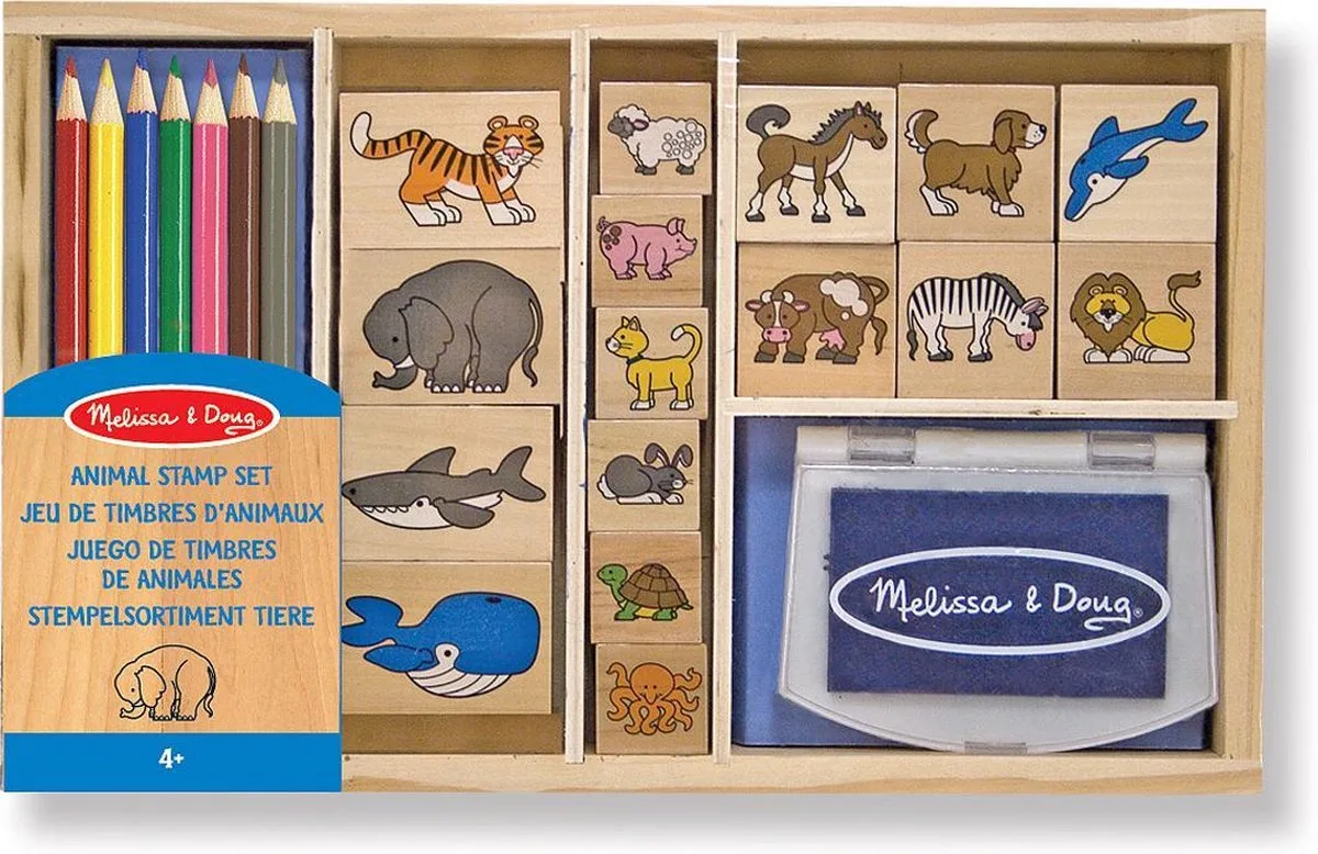 Dierenstempels de Melissa & Doug en Multicolore – photo du produit