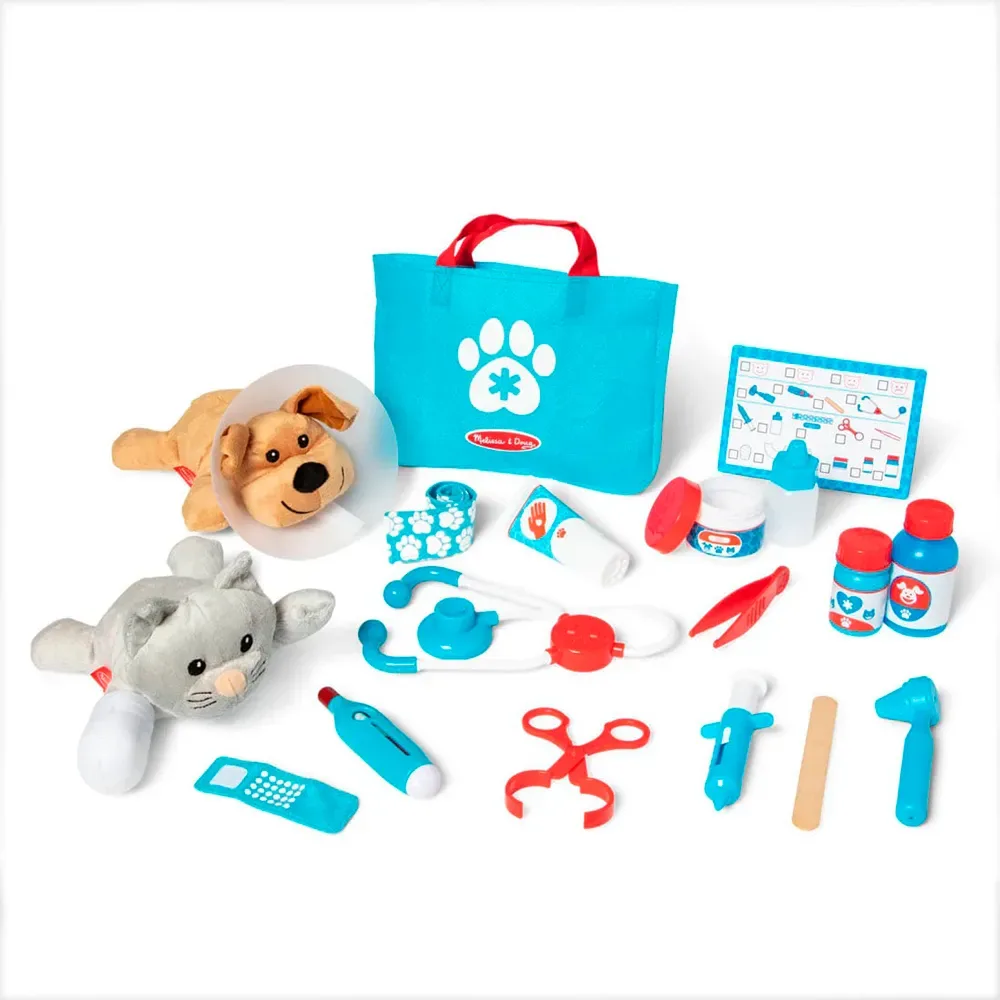 Examine And Treat Pet Vet Play Set Pädagogisches Spielzeug von Melissa & Doug – Produktfoto