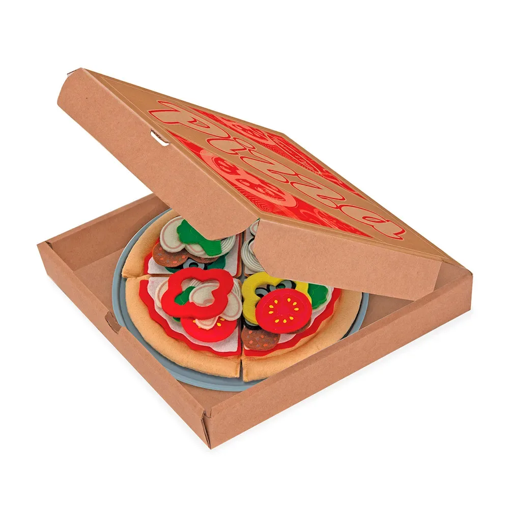 Felt Food Pizza Set Spielzeug von Melissa & Doug – Produktfoto