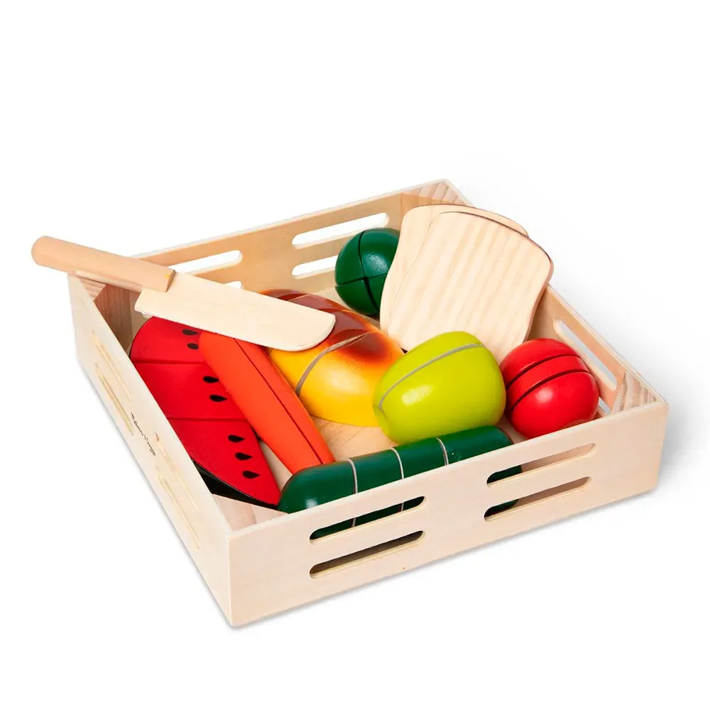 Food Play Wooden Cutting Food Spielzeug von Melissa & Doug – Produktfoto