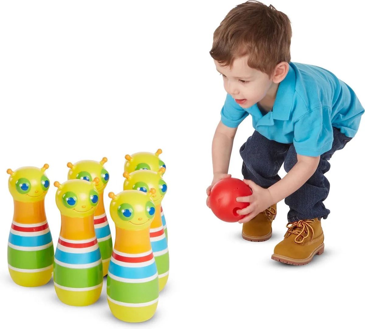 Giddy Buggy Bowling Set fra Melissa & Doug i Flerfarvet – produktbillede
