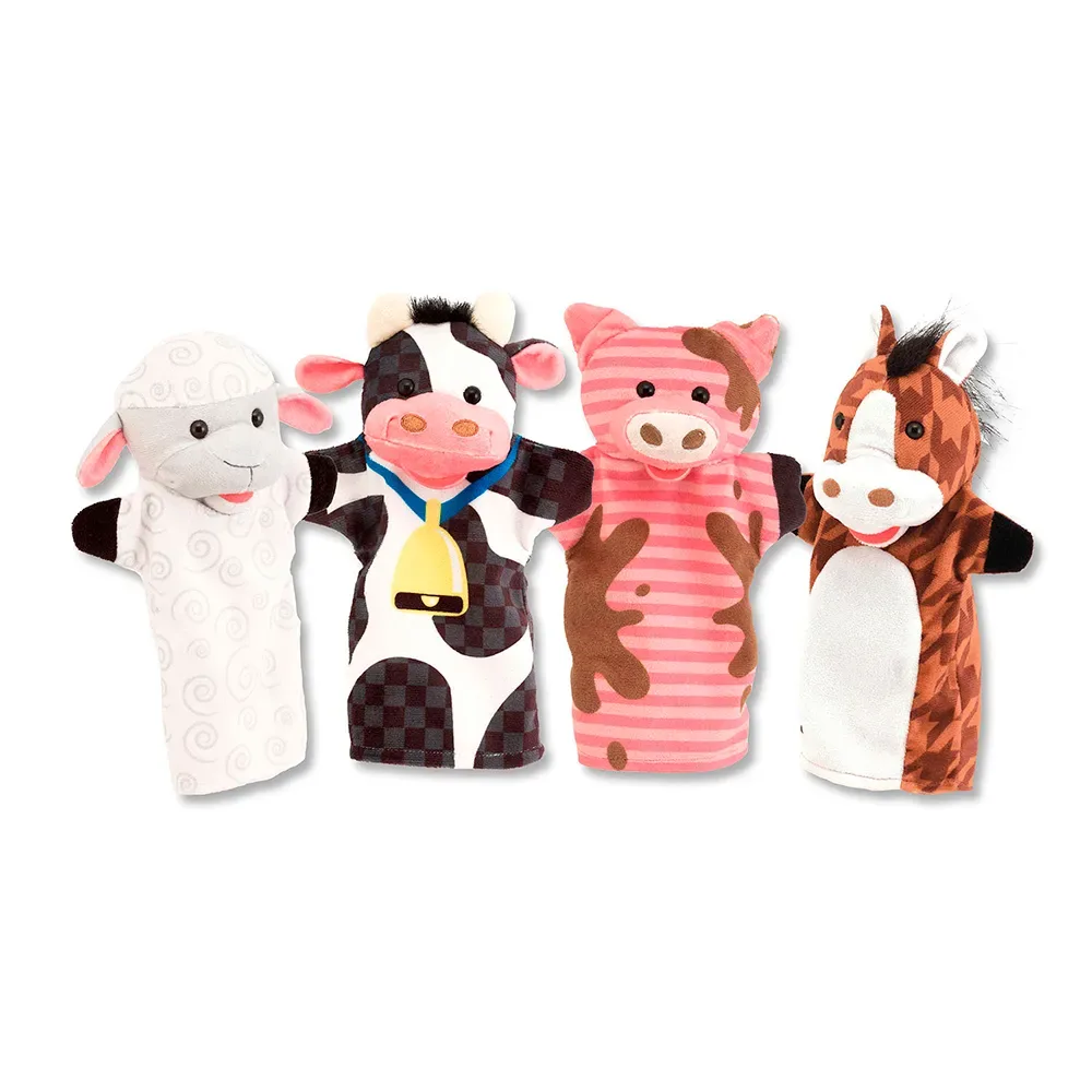 Marionnette à Main Hand Puppets Farm Friend de Melissa & Doug – photo du produit